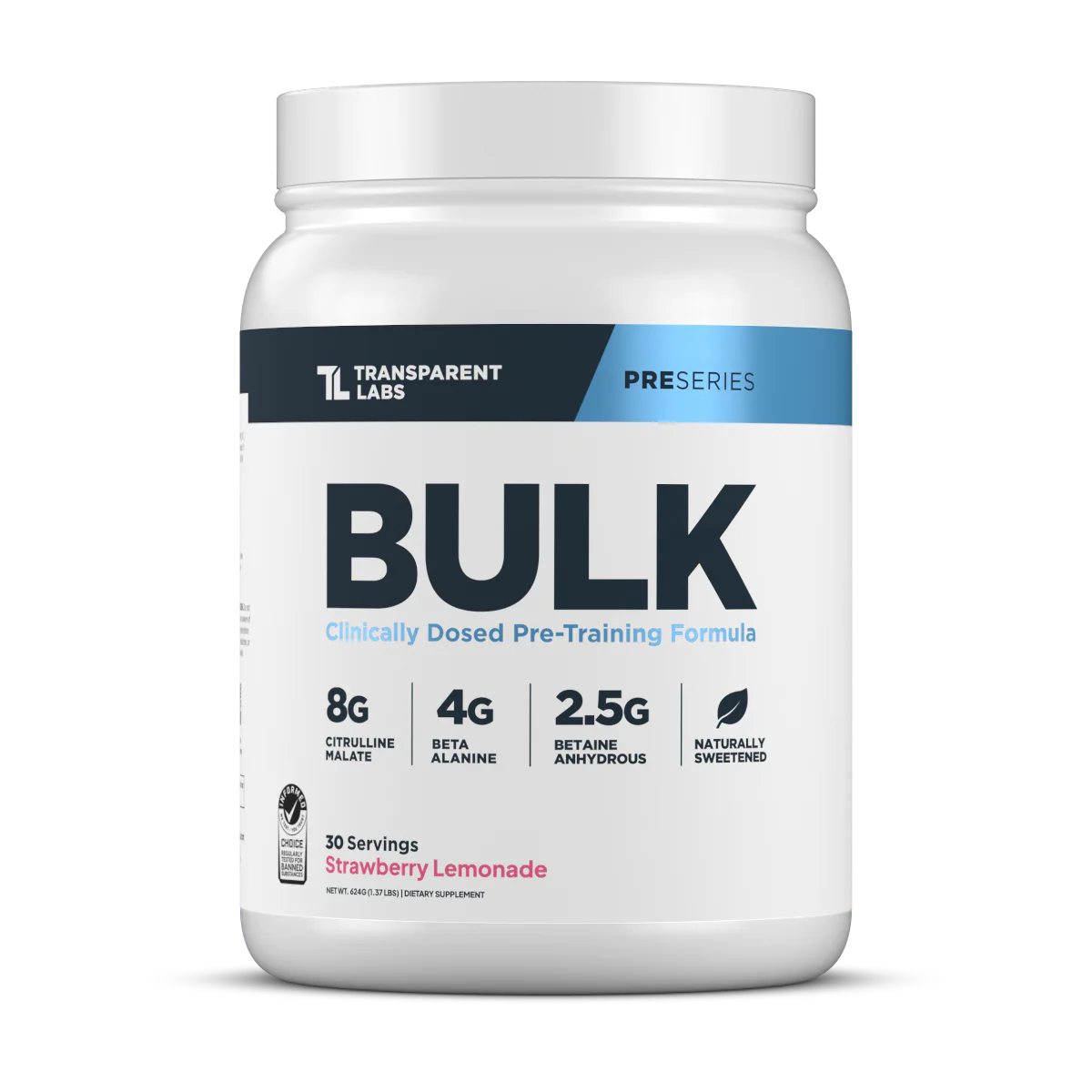 Bulk Pre - Workout - Strawberry Lemonade