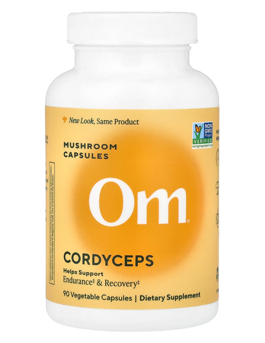 OM Cordyceps Mushroom 90 Vegetable Capsules