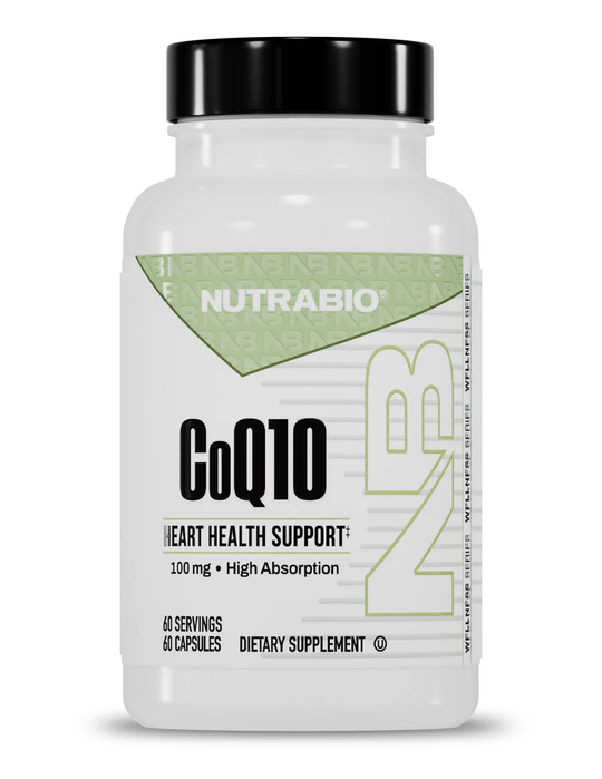 NutraBio CoQ10 100mg 60 Capsules