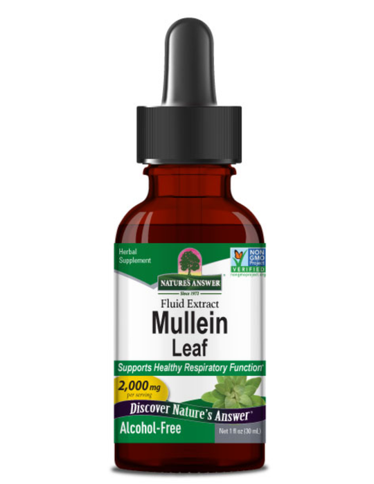 Nature's Answer Mullein Leaf Liquid Extract 1oz