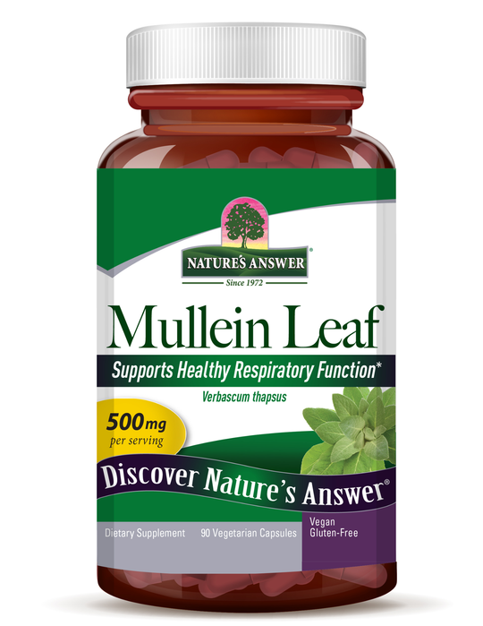 Nature’s Answer Mullein Leaf  90 V-Caps