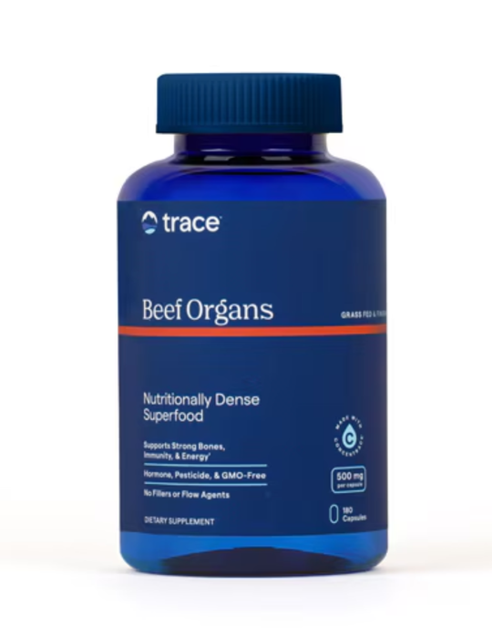 Trace Minerals Beef Organs 180ct