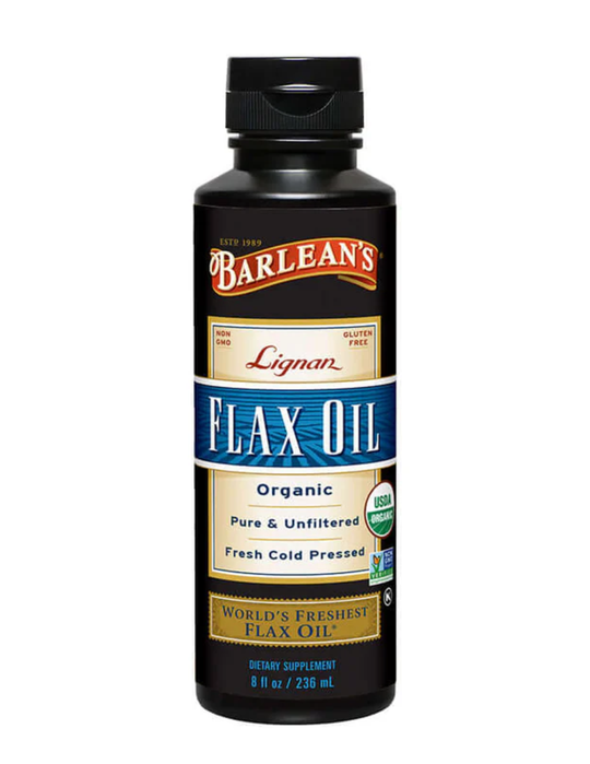 Barleans Lignan Flax Oil 8oz