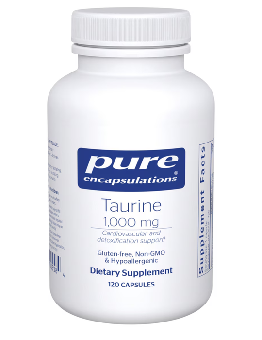 Pure Encapsulations Taurine 1000mg 120ct