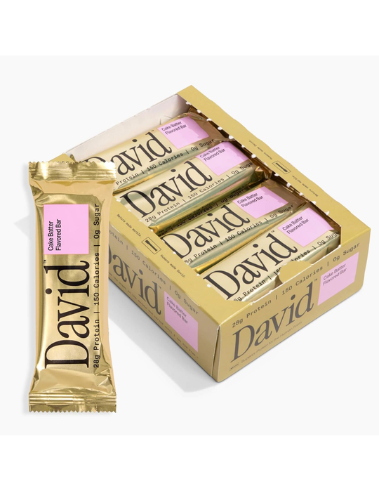 David™ PROTEIN BAR CAKE BATTER 12CT