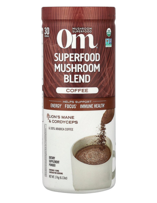 OM Superfood Mushroom Blend, Coffee 30 Servings