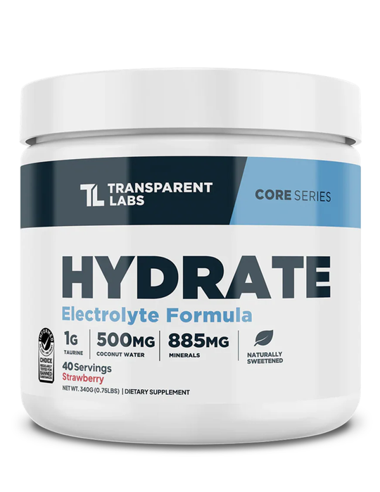 Transparent Labs Hydrate - Strawberry