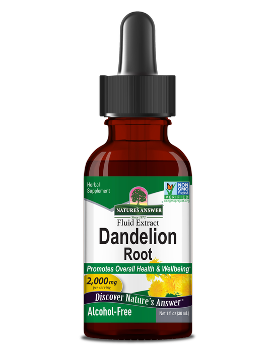 Nature's Answer Dandelion Root 1oz Alcohol Free