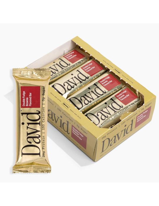 David™ PROTEIN BAR FUDGE BROWNIE 12CT