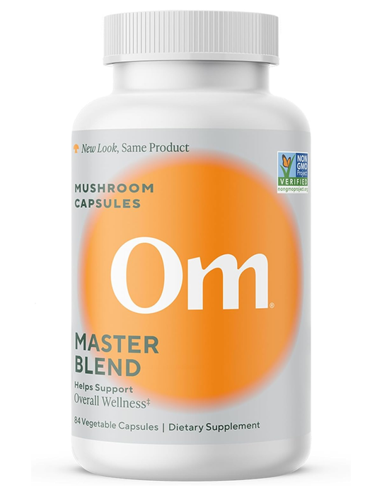 OM Master Blend Organic Mushroom 84 Capsules