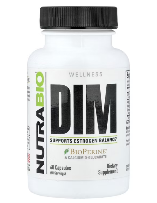 NutraBio DIM 60 Capsules