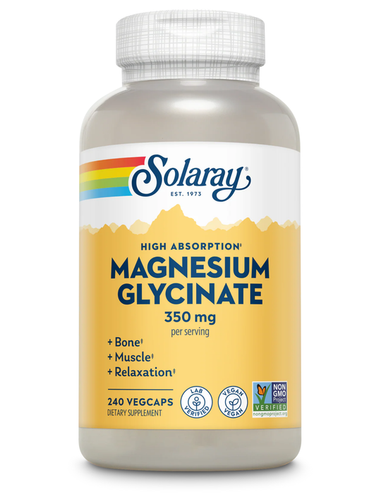 Solaray Magnesium Glycinate 350mg 240ct