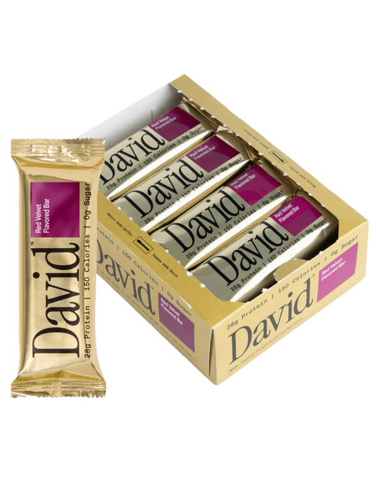 David™ PROTEIN BAR RED VELVET 12CT