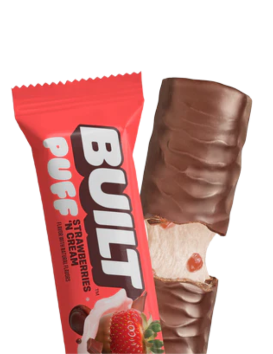 Built Puff Strawberry N Cream 12CT