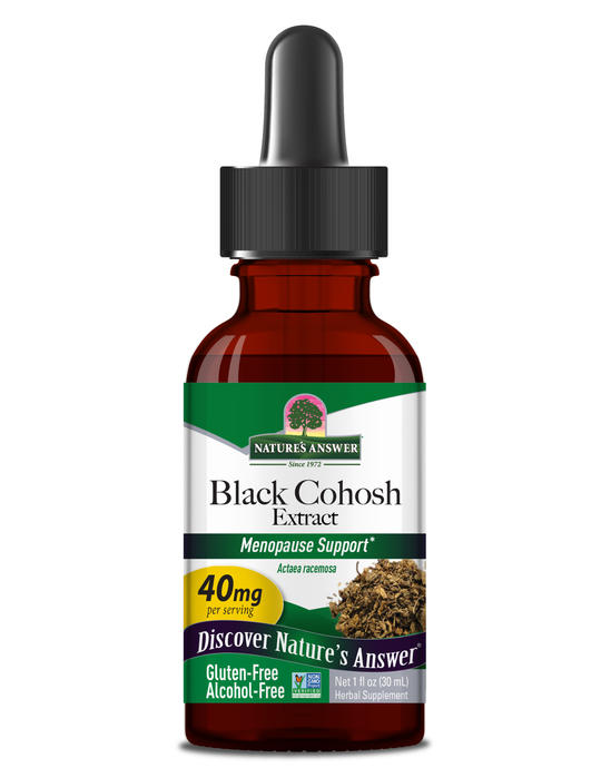 Nature's Answer Black Cohosh 1oz Alcohol Free