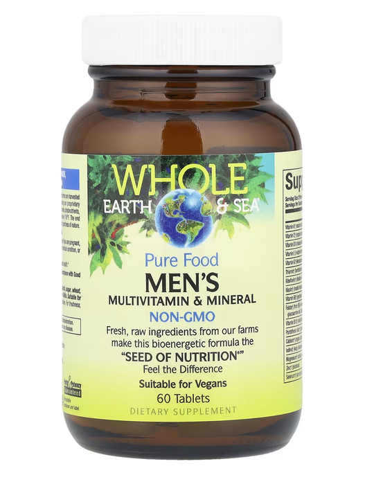 Natural Factors Men's Multivitamin + Mineral 60ct