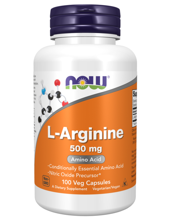 Now Foods L-Arginine 500mg 100ct