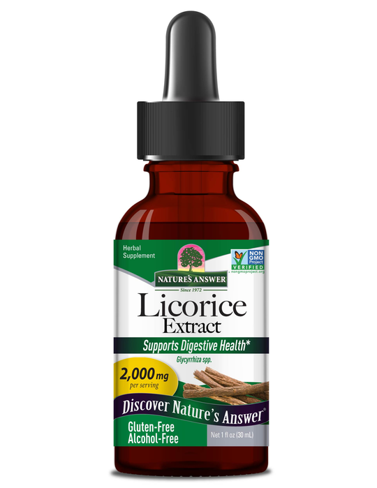 Nature’s Answer Licorice Root Alcohol-Free 1oz