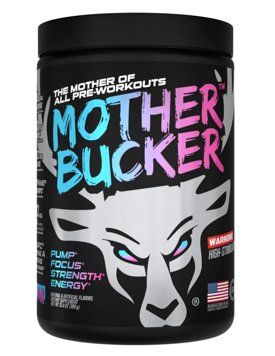 Bucked Up Mother Bucker Pre‑Workout – Miami (Strawberry/Mango/Pineapple)
