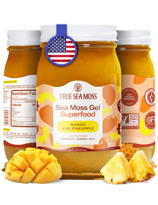 TrueSeaMoss Sea Moss Gel - Mango Pineapple