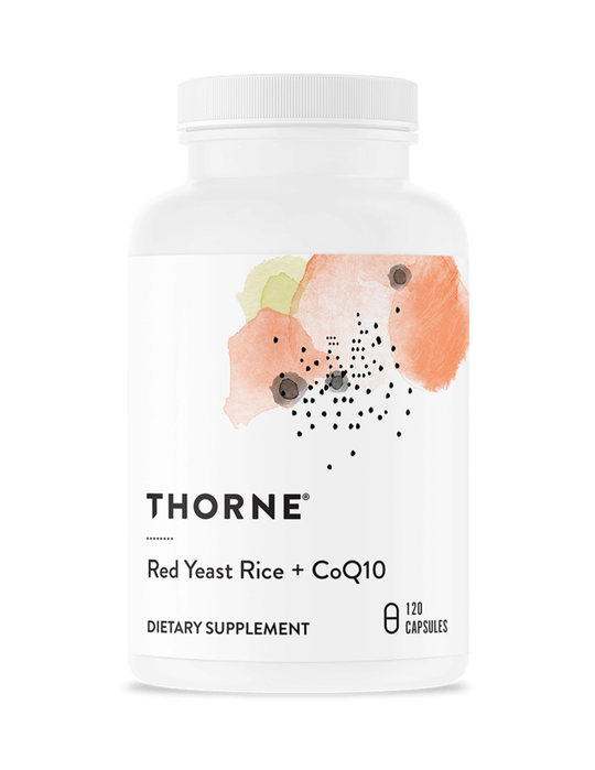 Thorne Red Yeast Rice + CoQ10 120 Capsules