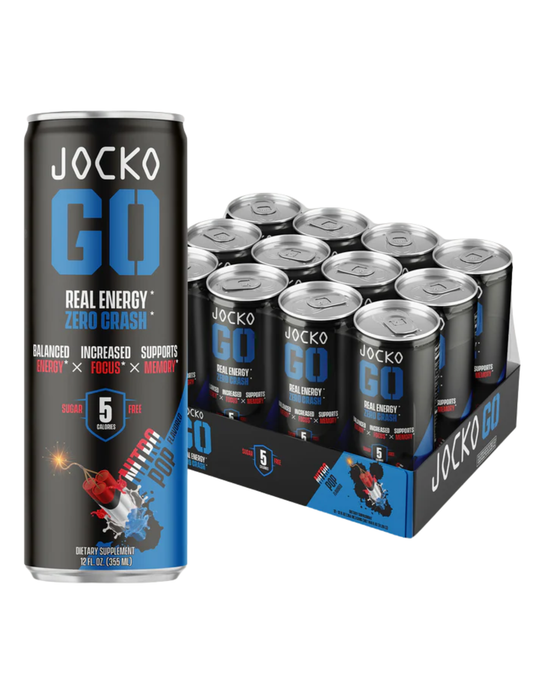 Jocko Fuel Go RTD Blue Raspberry 12 oz