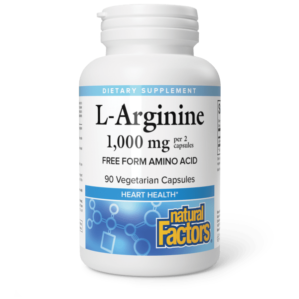 Natural Factors L-Arginine 1000mg 90ct