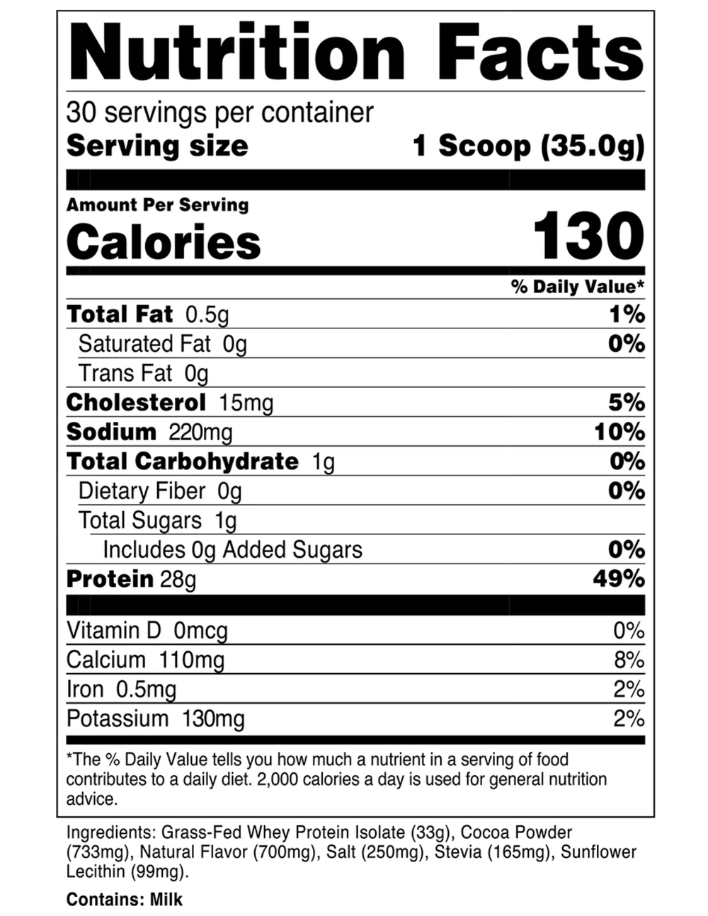 Transparent Labs Grass-fed Whey Protein Isolate - Mocha Latte