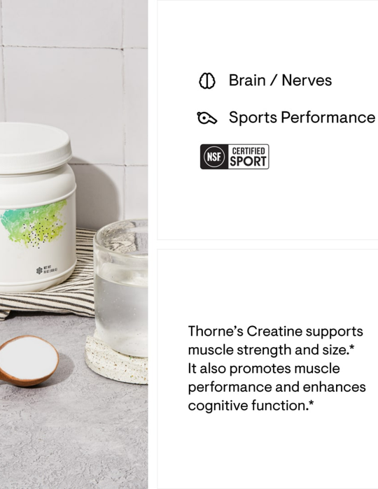 Thorne Creatine Monohydrate 16oz