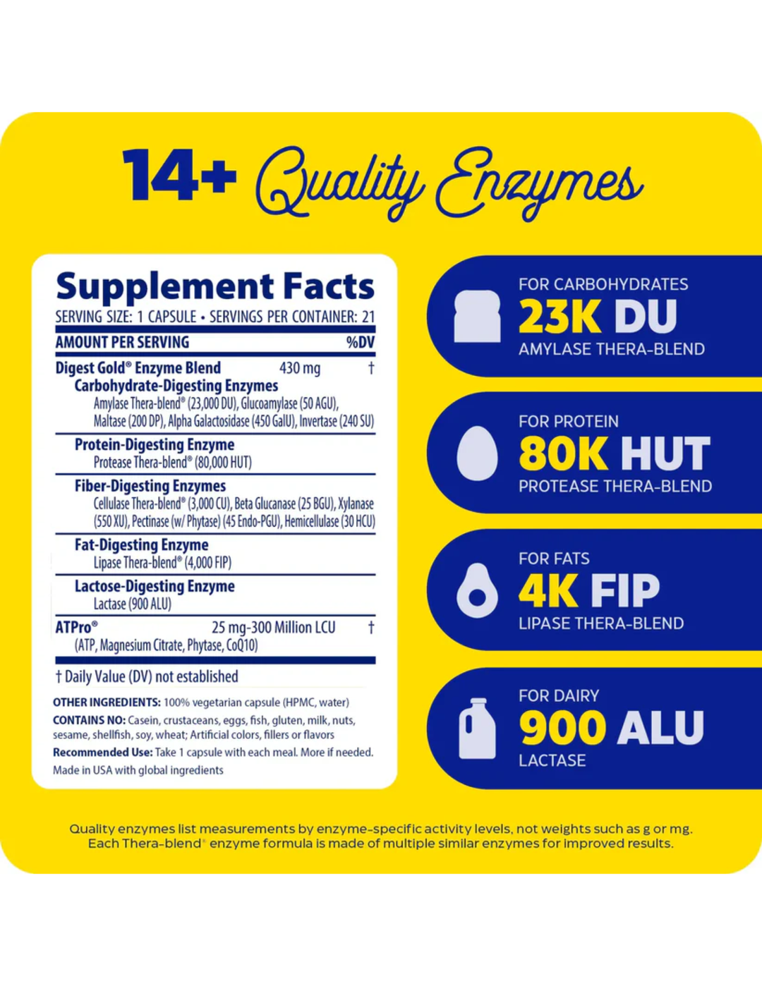 Enzymedica Digest Gold 45 Capsules