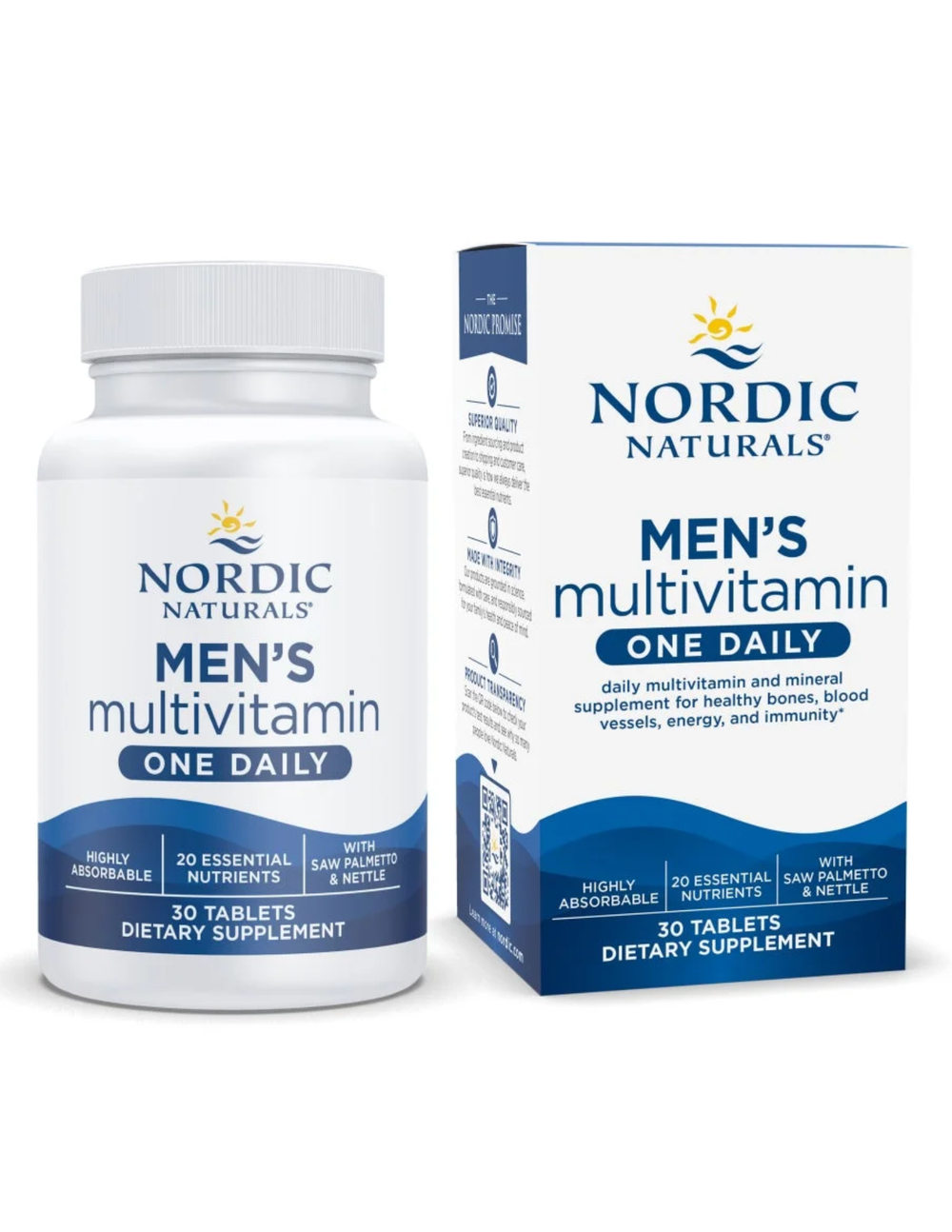 Nordic Naturals Men's One Daily Multivitamin 30ct