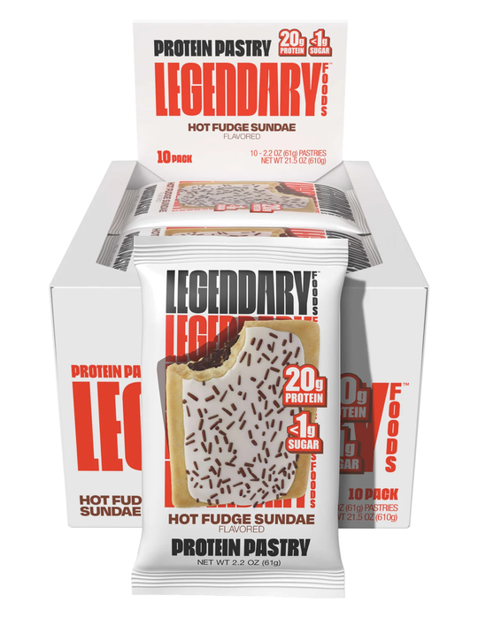 Legendary Foods  Hot Fudge Sundae Protein Pastry 10pk