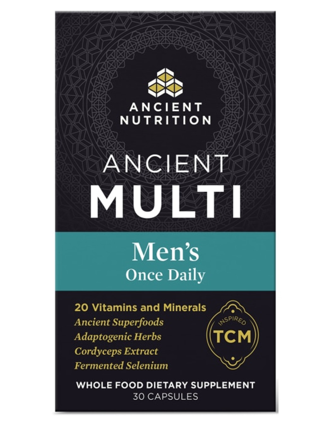 Ancient Nutrition Men's Once Daily Multivitamin 30ct