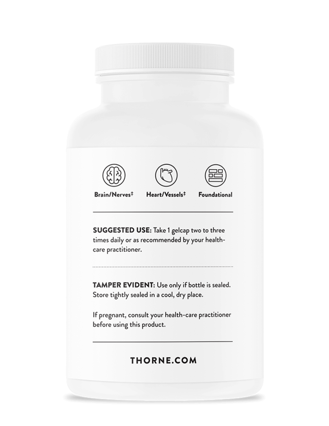 Thorne Omega-3 with CoQ10 90 Capsules