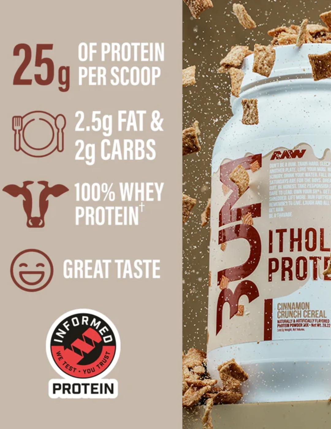 BUM Cinnamon Crunch Cereal