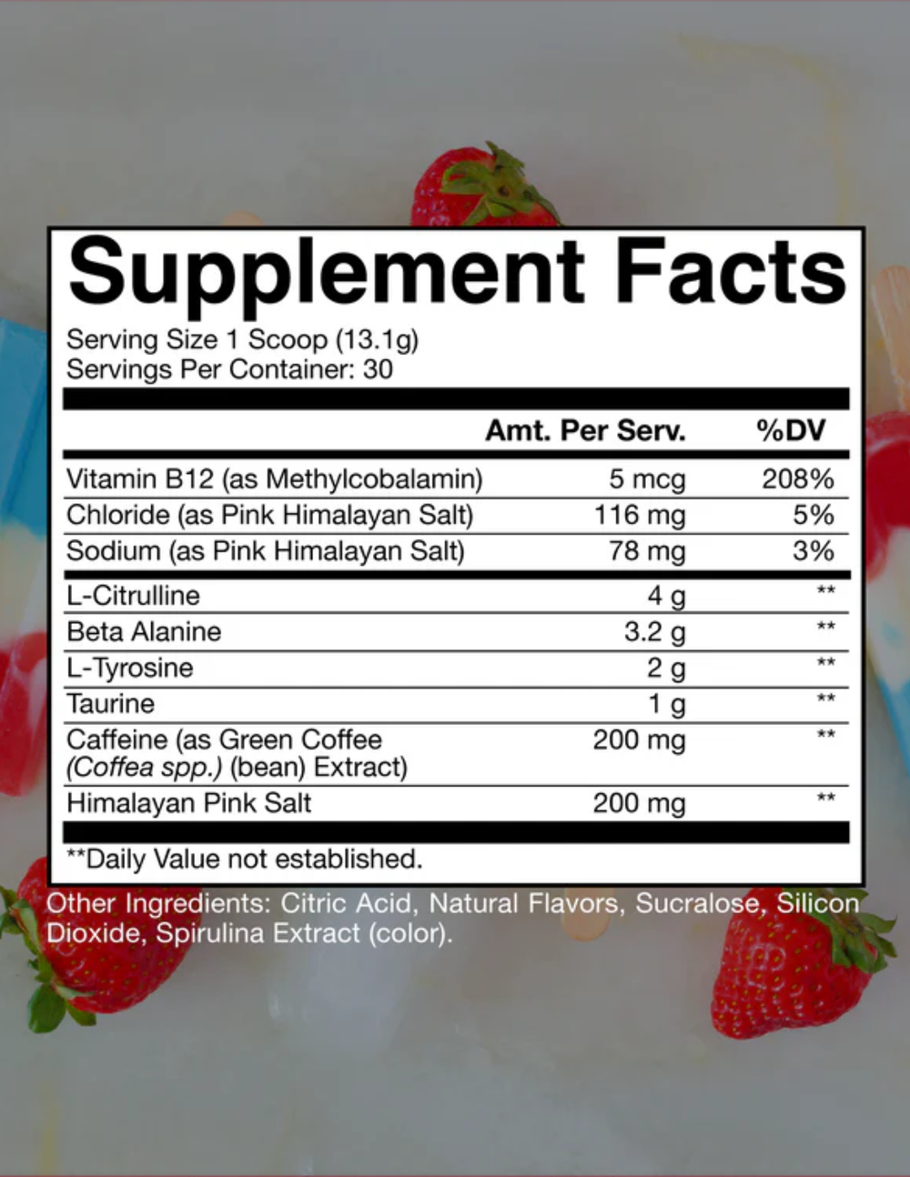 BUM Essentials pre-workout red, white & bum