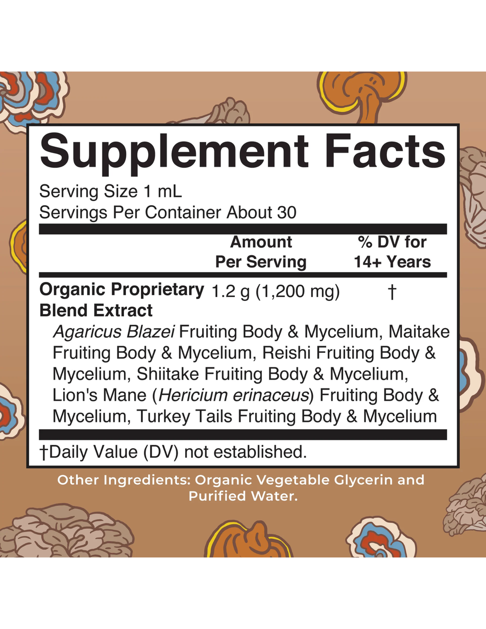 MaryRuth's Organic Mushroom Complex Liquid Drops