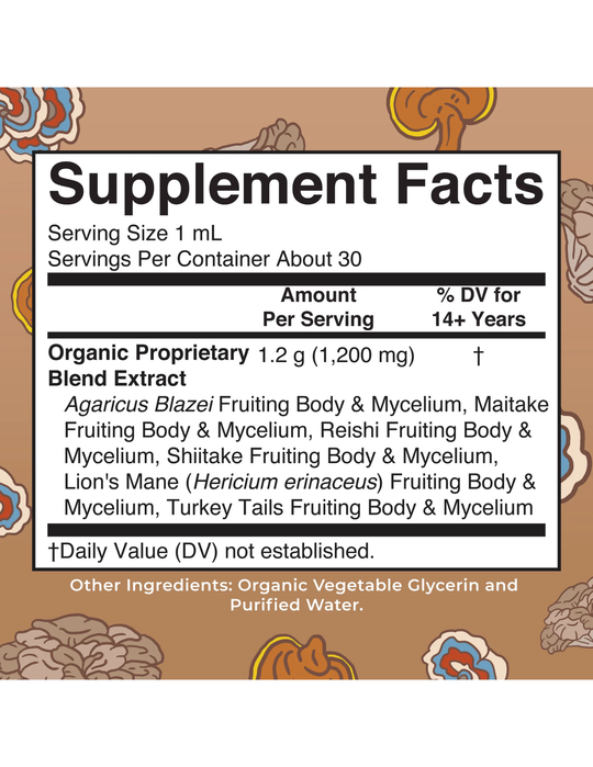 MaryRuth's Organic Mushroom Complex Liquid Drops