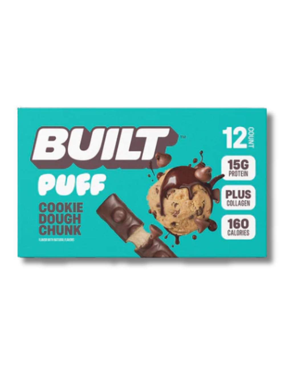 Built Puff Cookie Dough Protein Bar 12CT