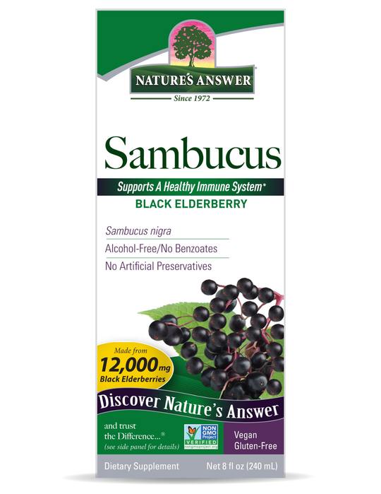Nature’s Answer Sambucus Black Elder berry 8oz