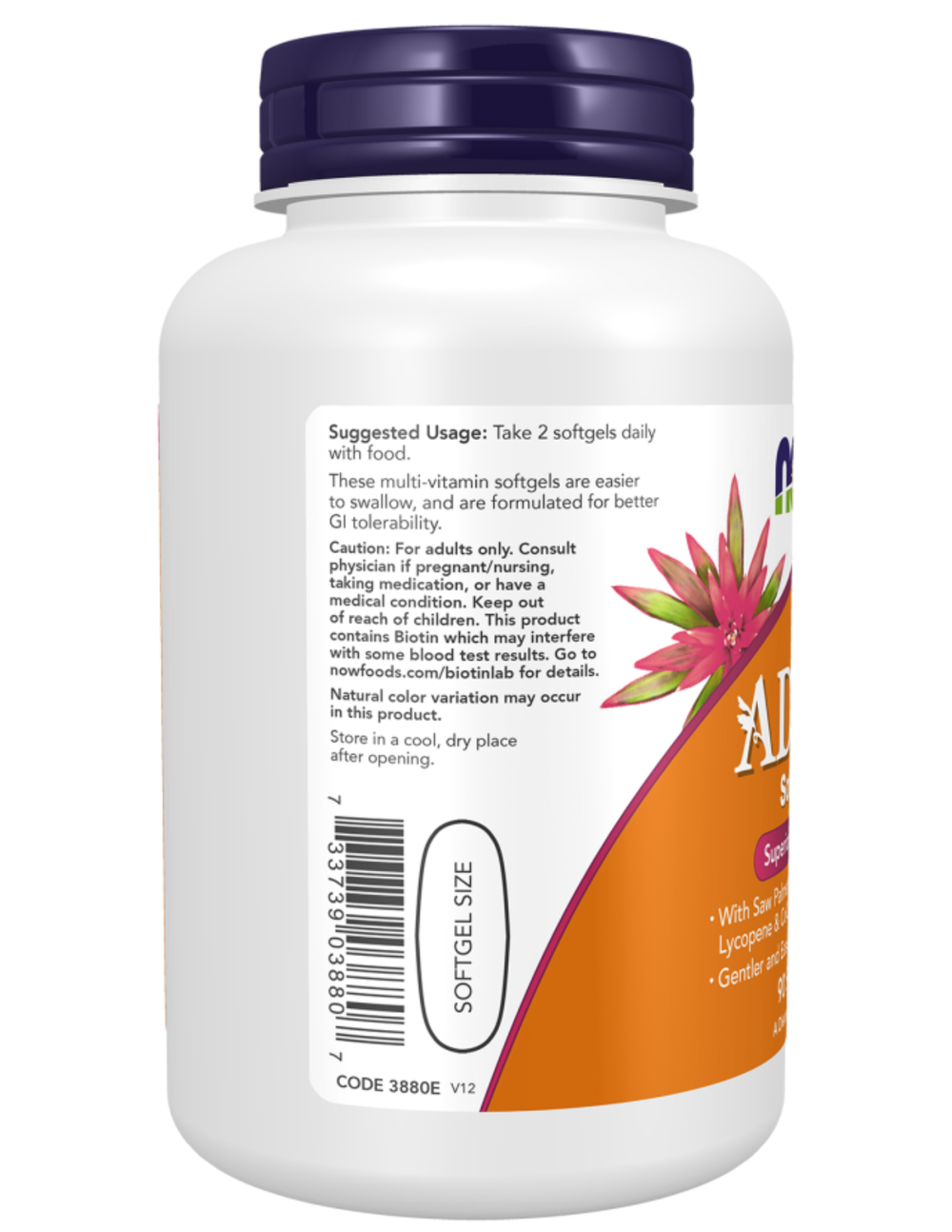 Now Foods ADAM Softgel Men’s Multivitamin 90ct