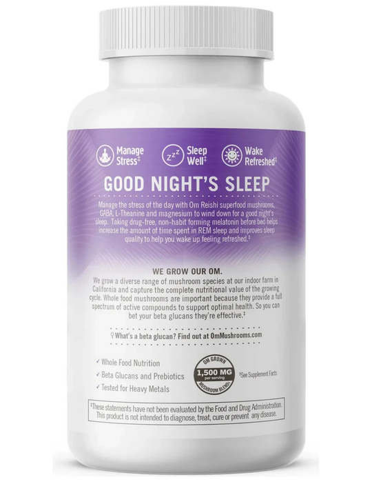 OM Sleep Mushroom Superfood Daily Boost 90 Capsules