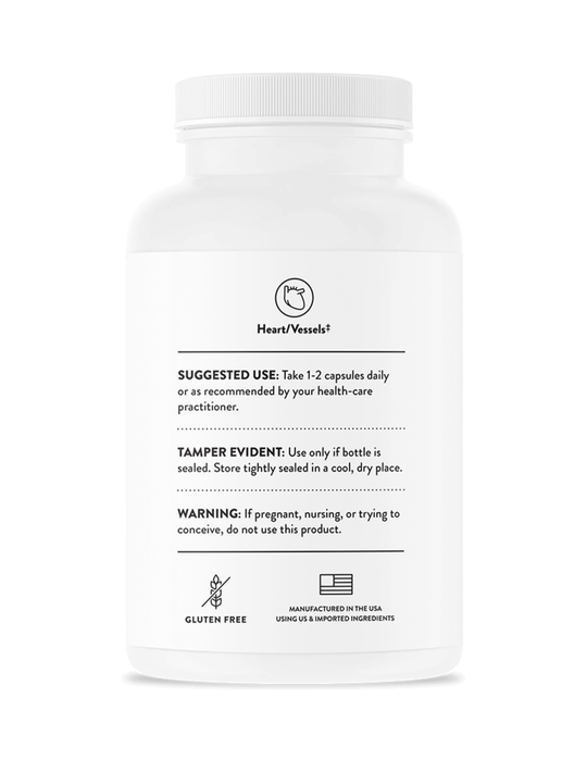 Thorne Red Yeast Rice + CoQ10 120 Capsules