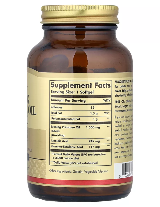 Solgar Evening Primrose Oil 1300mg 60 Softgels