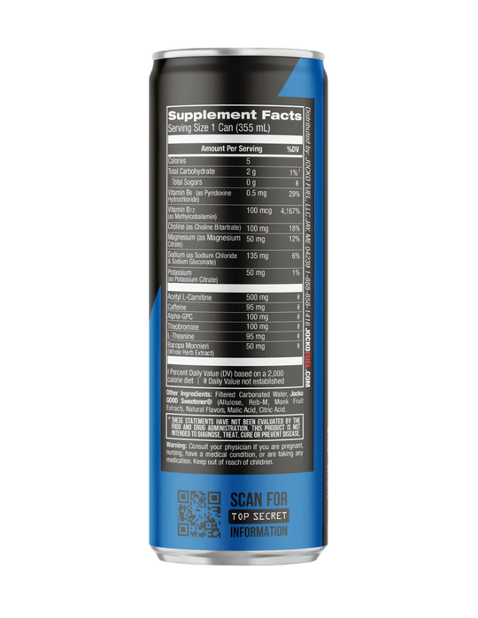 Jocko Fuel Go RTD Blue Raspberry 12 oz