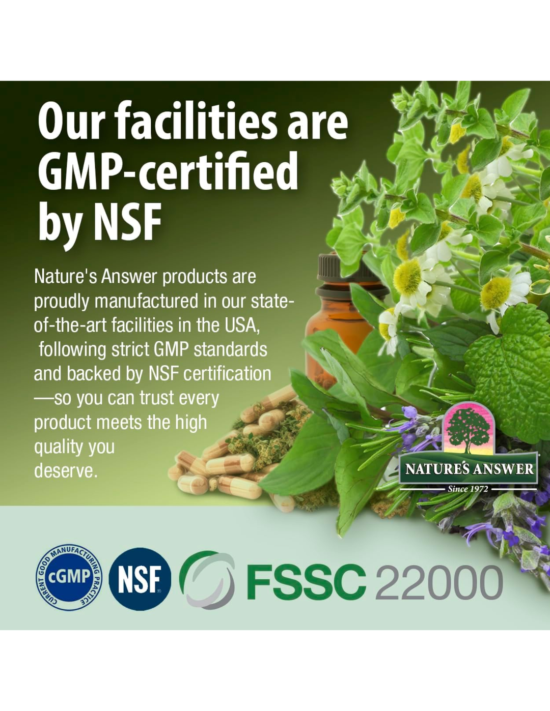 Nature's Answer Black Cohosh 1oz Alcohol Free