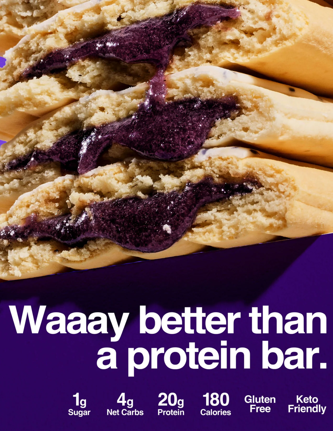 Legendary Foods  Blueberry Protein Pastry 10pk