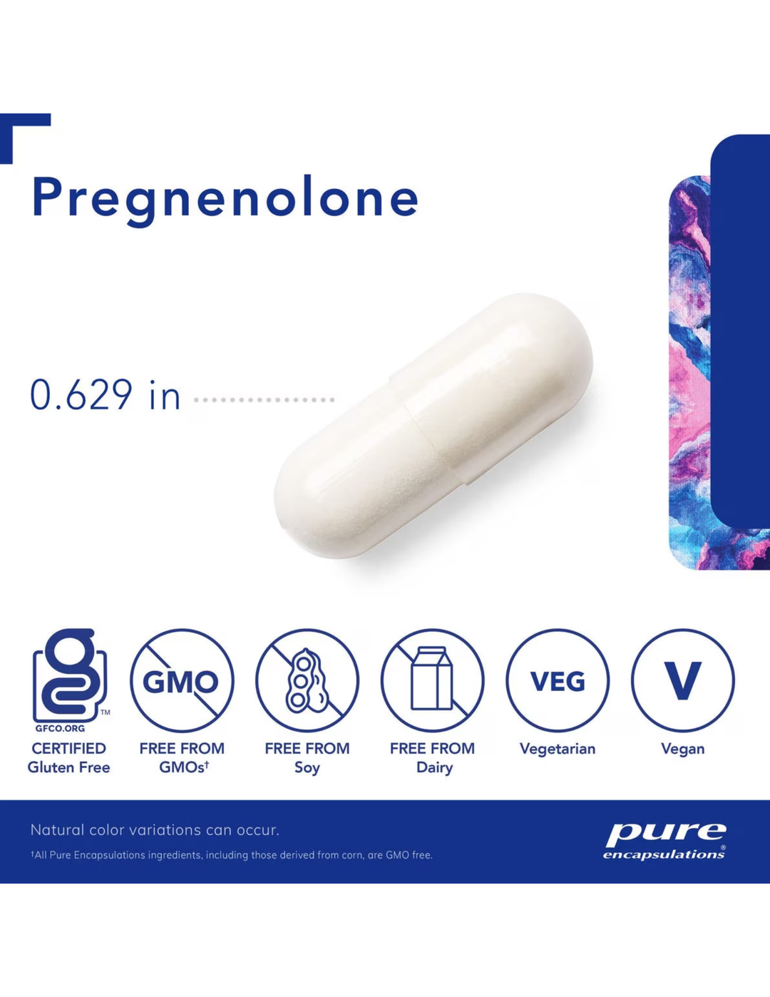 Pure Encapsulations Pregnenolone 30mg 60ct