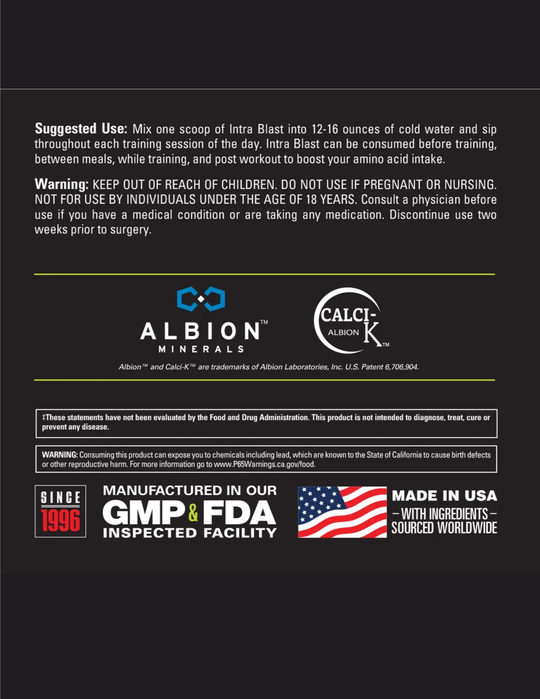 NutraBio Intra Blast Dragon Fruit Candy 30 Servings