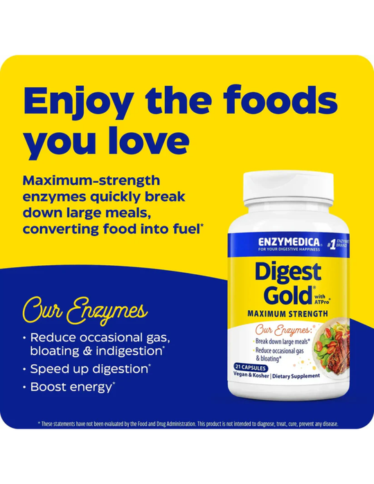 Enzymedica Digest Gold 45 Capsules